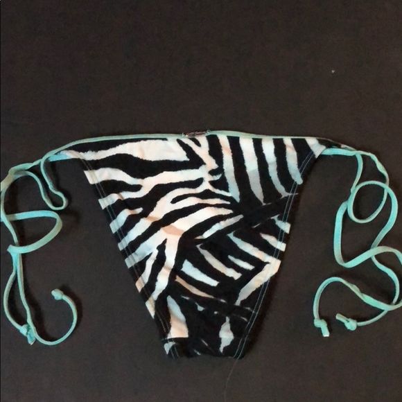 Luli Fama Zebra String Bikini Bottom - Picture 4 of 8